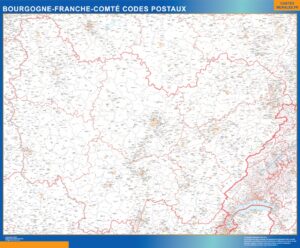 Bourgogne Franche Comte Postleitzahlen