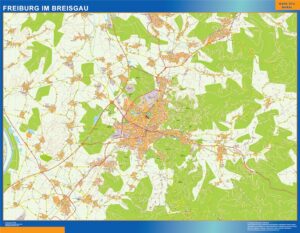 Freibug Im Breisgau Große Karte in Deutschland