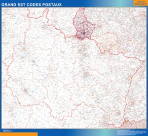 Grand Est Postleitzahlen
