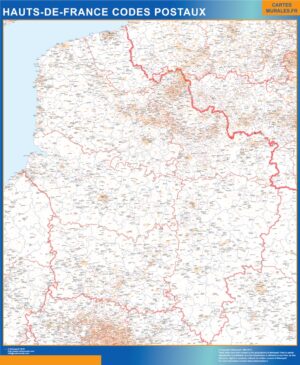 Hauts de Frankreich Postleitzahlen