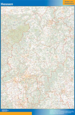 Hessen Große Karte