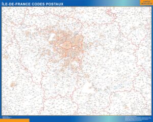 Ile de Frankreich Postleitzahlen