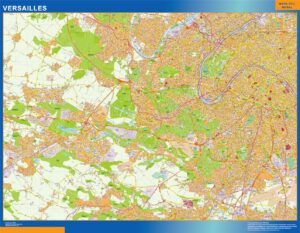 Große Karte von Versailles Frankreich