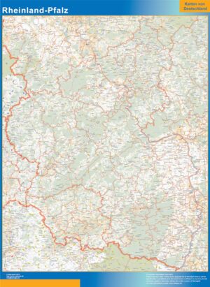 Rheinland-Pfalz Große Karte