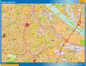 Wien downtown Große Karte